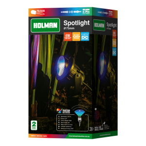 Holman Spot Light 75mm x 6W - RGB SLRGB756