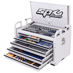 SP Tools 413Pc Metric/Sae Field Service Tool Kit White SP50115W