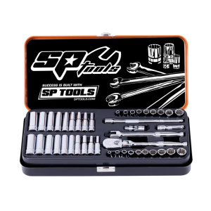 SP Tools 1/4"DR 43PC 6/12PT Metric/SAE Socket Set SP20101
