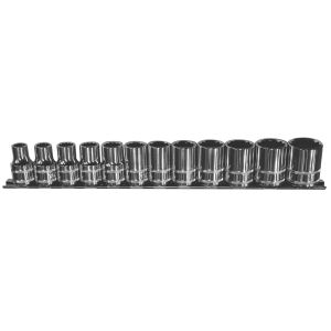 SP Tools 12PC 1/2"DR 6PT Metric Socket Rail Set SP20332