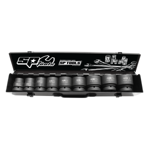 SP Tools 9PC 1"DR 6PT SAE Impact Socket Set SP20515