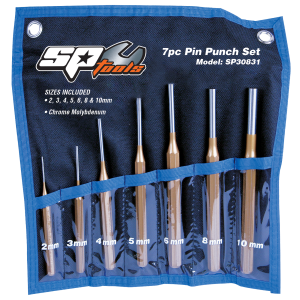 SP Tools 7PC Pin Punch Set SP30831