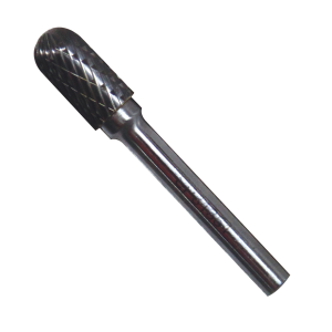 SP Tools Burr Cylinder Ball Nose 10 X 20MM (1/4" Shaft) Suits Steel SP31351