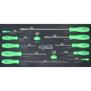 SP Tools 12PC EVA Foam Screwdriver Set SP34003G