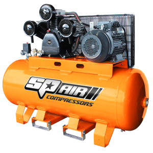 SP Tools 270LT 10HP 3 Phase Electric Triple Cast Iron Air Compressor SP50