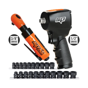 SP Tools Impact Wrench & Ratchet Combo Kit SP9891LE