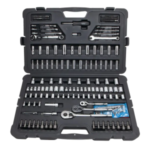 Stanley 201PC 1/4", 3/8" & 1/2" Drive Mixed Socket & Spanner Set STHT0-71654