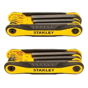 Stanley 2PK Metric & SAE Folding Hex Keys STHT71839
