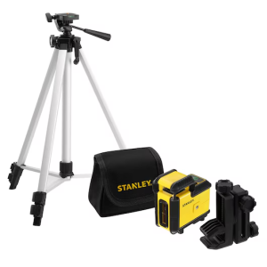 Stanley 360° Green Cross Line Laser Level W/ Tripod & Pouch STHT77641-1