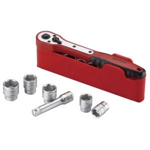 TENG 12PCE 3/8" DR. 8-19MM Metric Socket Set W/Case TE-M3812N1