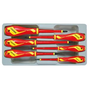 Teng 6PC 1000V VDE Flat & Phillips Insulated Screwdriver Set TE-MDV906N