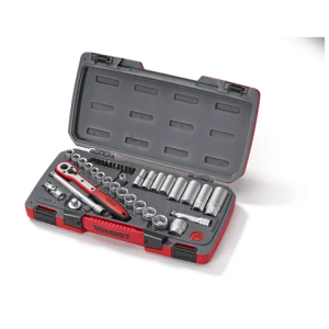 TENG 39PCE 3/8" DR. Metric Regular/Deep Socket Set TE-T3839