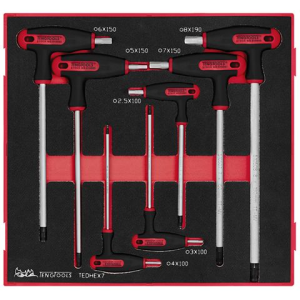Teng 7PC 2.5-8MM T-Handle Hex Set TE-TEDHEX7