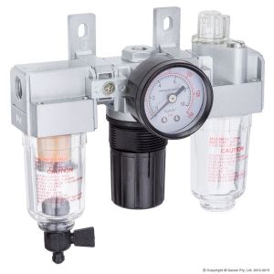 Geiger Min Control Unit 1/4" Filter Regulator & Lubricator THBC202