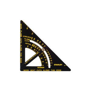 Stanley 152MM Contractor Grade Aluminium Rafter Square with Adjustable Arm 46-053