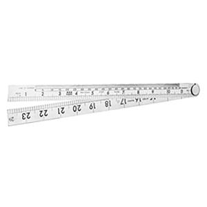 Stanley 600MM Steel Folding Rule Line Of Chords 1-35-333