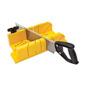 Stanley 250MM Clamping Mitre Box with Saw 20-600