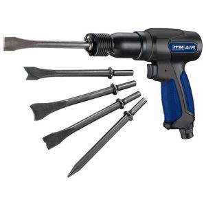 ITM 190MM Air Hammer W/5PC Chisel Set TM340-404