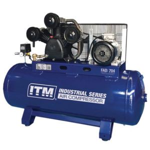 ITM 3 Phase 7.5HP 704L/Min 270L Stationary Belt Drive Air Compressor TM353-75270
