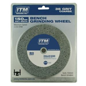 ITM 150 X 25MM 36 Grit Aluminium Oxide Grinding Wheel TM406-001
