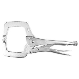 EHOMA LOCKING PLIER 275MM (11") C CLAMP REGULAR TIP TM604-101