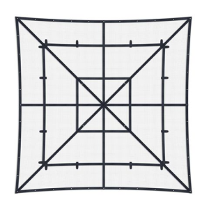 ITM 2.4x2.4M Heavy Duty Safety Cargo Net TM9422-24024