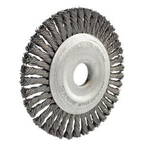 Weldclass 125x6mm Pipeline Wheel Wire Brush Mild Steel TO-3086