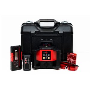 TUF RHVP 208R Red Beam Rotation Laser Level with mm Receiver TUF-208R