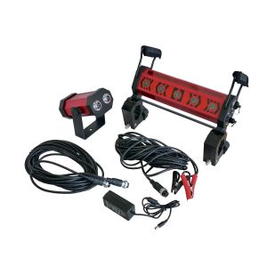 TUF 360C Machine Control Receiver Combo Kit for Red Laser with Clamps and Remote Display TUF-TR360C