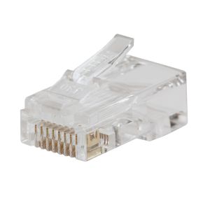 Klein Pass-Thru Modular Data Plug - RJ45-CAT6 50-Pk A-VDV826-703