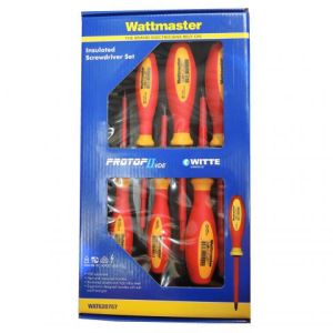 Wattmaster Screwdriver 6 Piece Set VDE 1000V Protop II Witte WAT620757