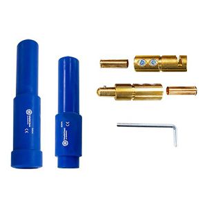 Weldclass Cable Joiners 500 Amp Standard Male/Female Set (Blue) WC-01499