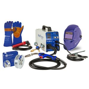 Weldclass WF-180MSTK3 Welder Combo MIG / Stick / TIG 10A Plug (Gasless) 180MST WELDFORCE WF-180MSTK3