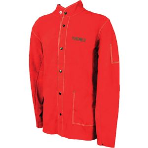 Pureweld Red Leather Welders Jacket 3XL WJFL-3XL