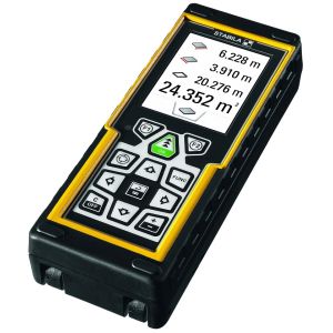 Stabila 200M Indoor/Outdoor Laser Distance Measurer with Bluetooth & Camera LD520