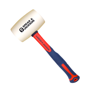 Spear & Jackson Mallet Rubber White Fg 32Oz SJ-WRM32FG