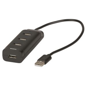 Nextech USB Mini Hub 3.0 4 Port Black XC4979