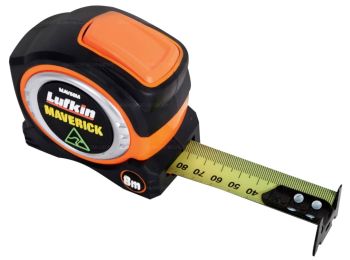 1/2 x 4m Lufkin PHV1024CMEN 13mm Black Hi-Viz Orange P1000 Tape Measure 13' 