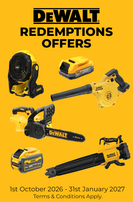 DeWALT Redemptions Offers